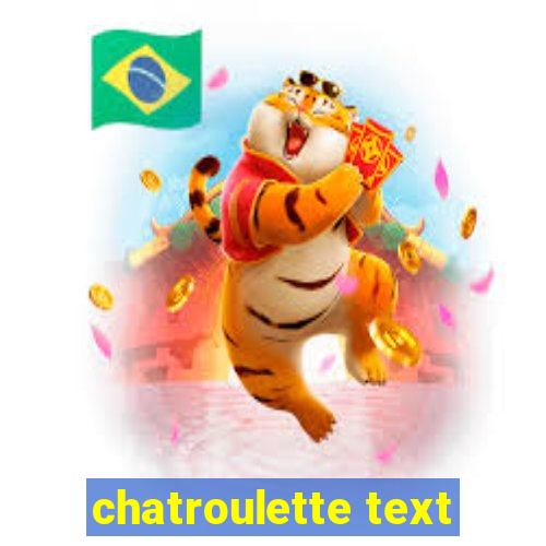 chatroulette text